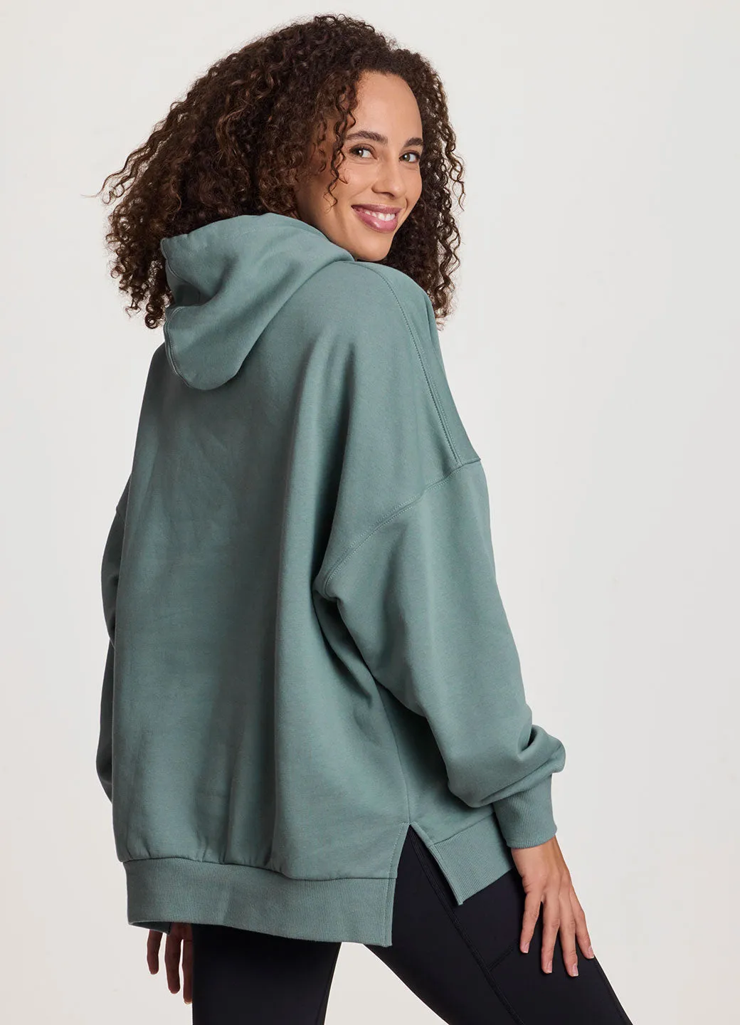 Plus Everyday Go-To Oversized Fleece Hoodie