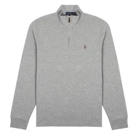 Polo Ralph Lauren Estate Rib Cotton Pullover Sweat Andover Heather