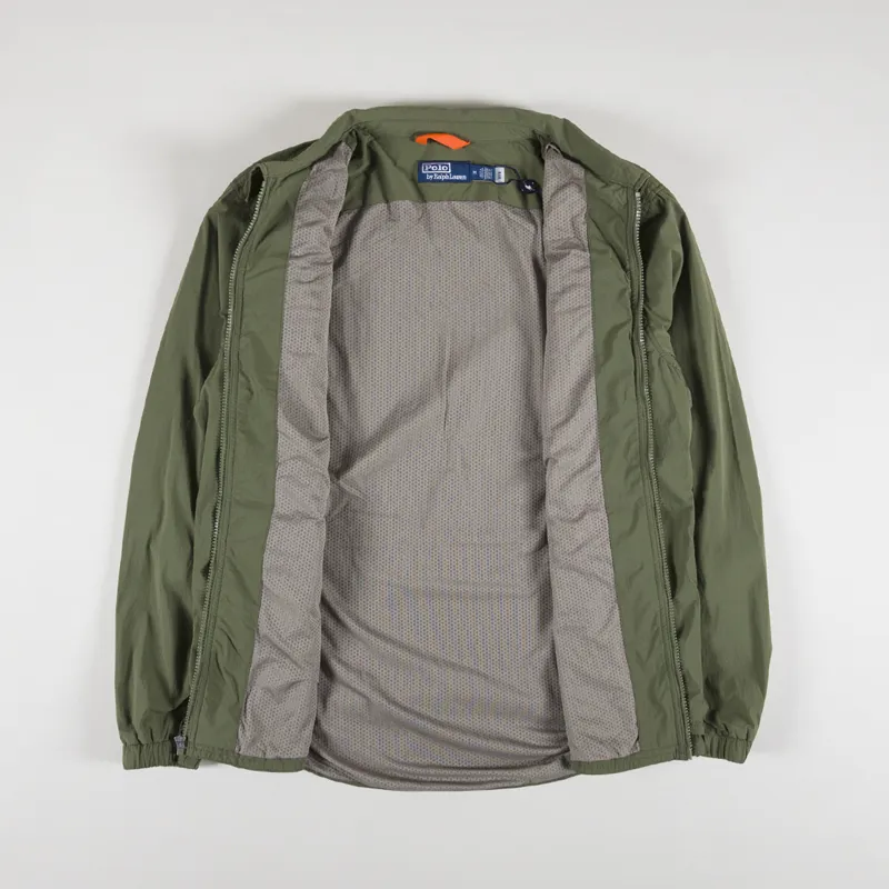 Polo Ralph Lauren Water-Repellent Shirt Jacket Sage Green