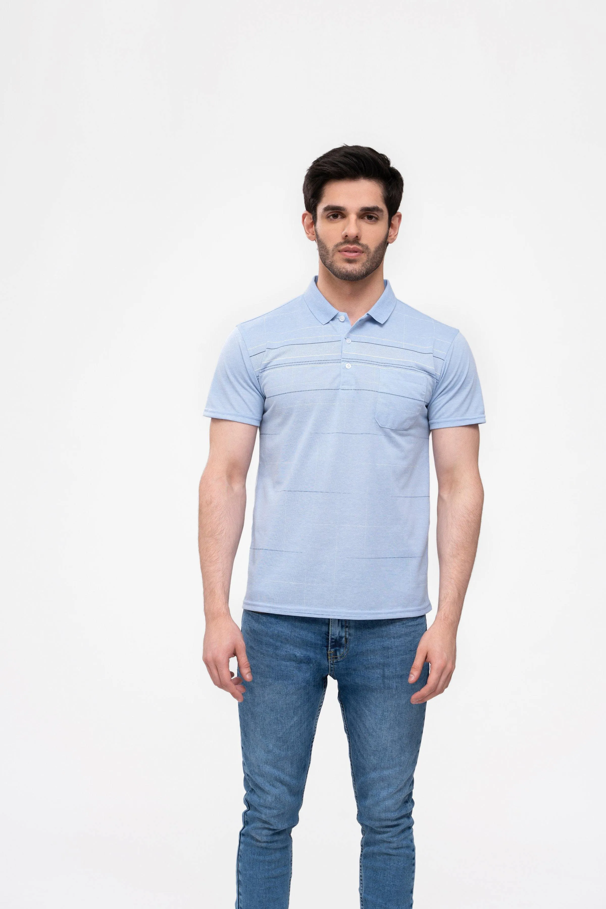 POLO SHIRT SKY BLUE