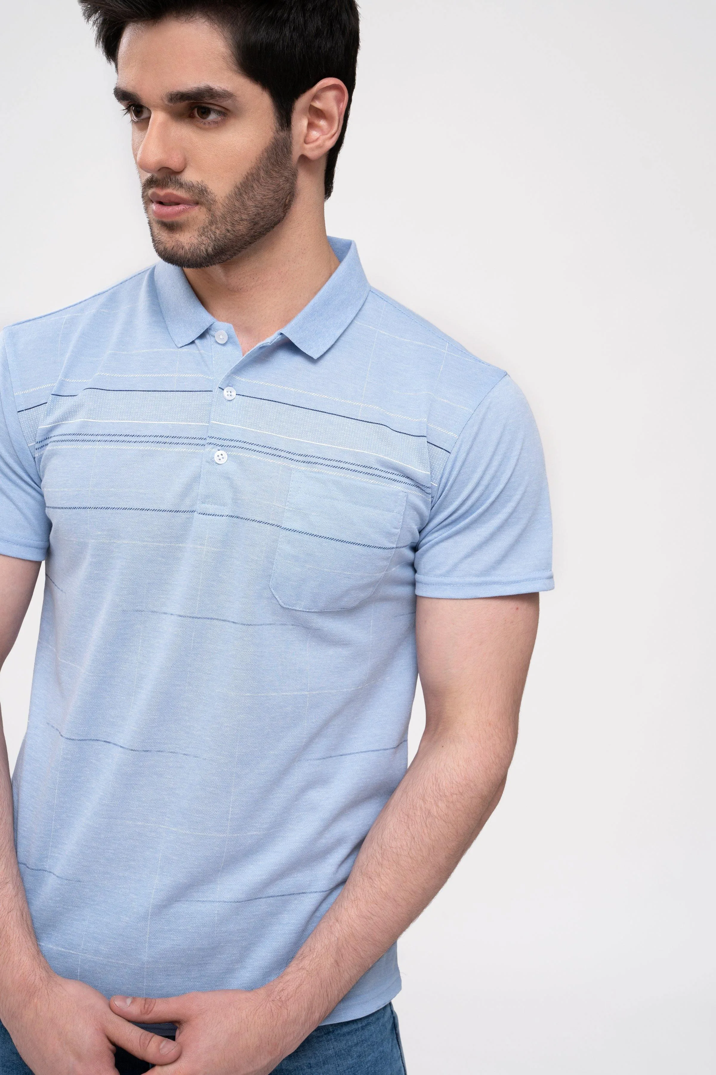 POLO SHIRT SKY BLUE