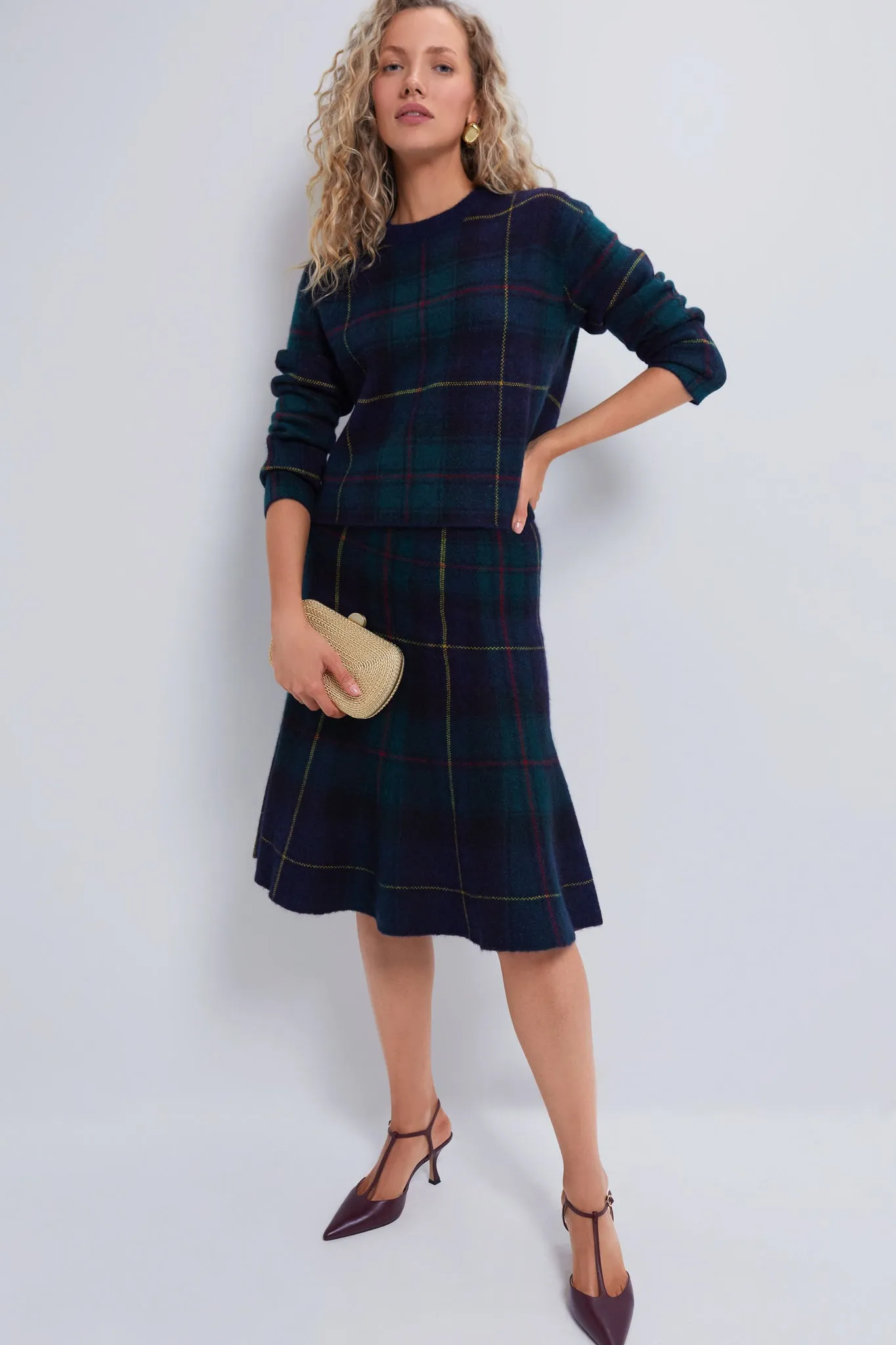 Polo Tartan Long Sleeve Pullover