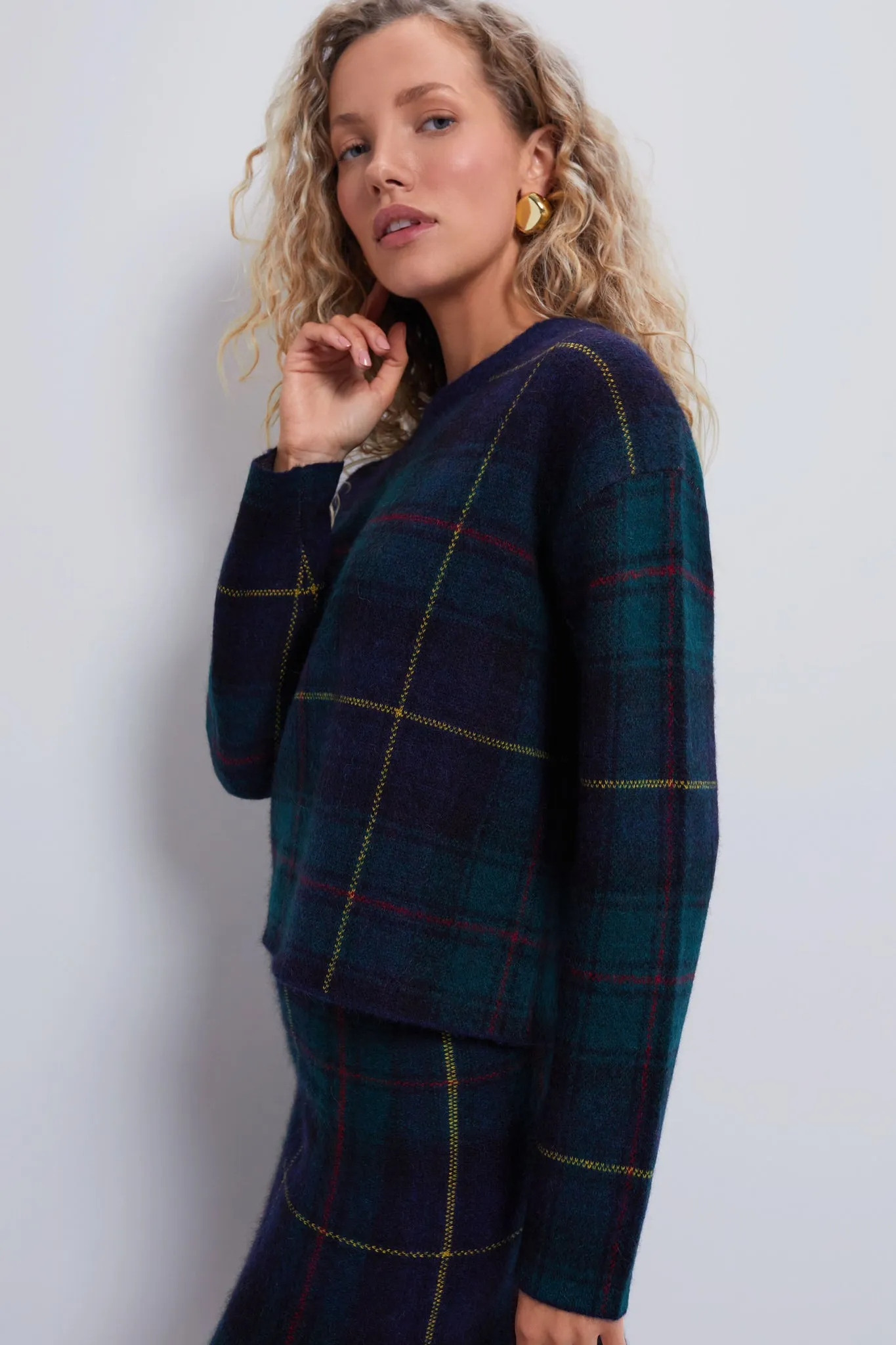 Polo Tartan Long Sleeve Pullover