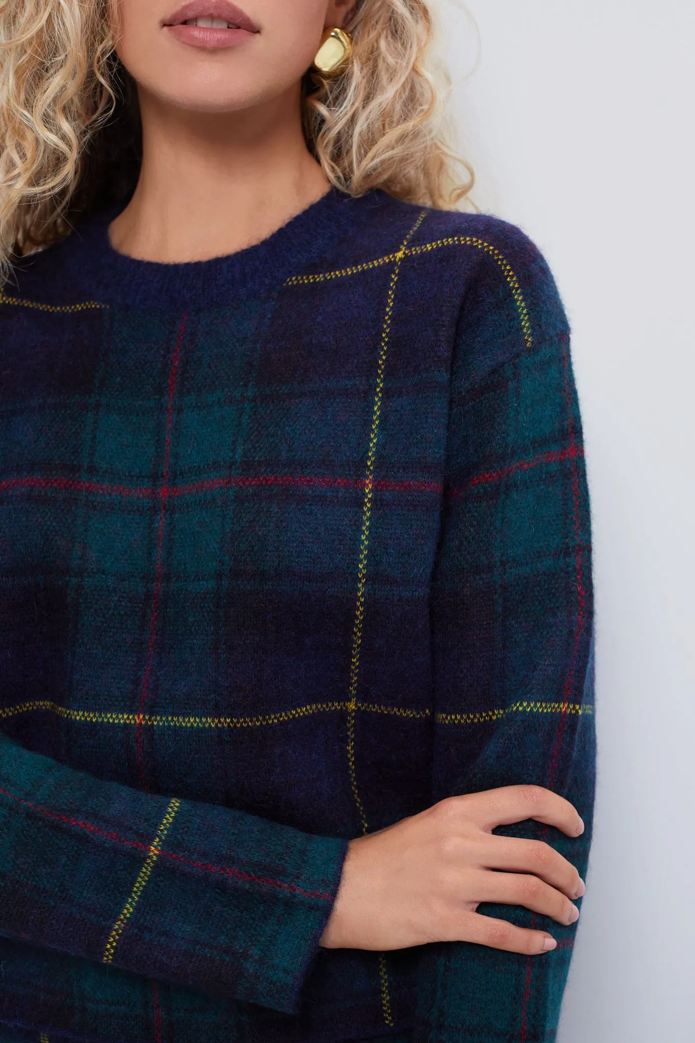 Polo Tartan Long Sleeve Pullover