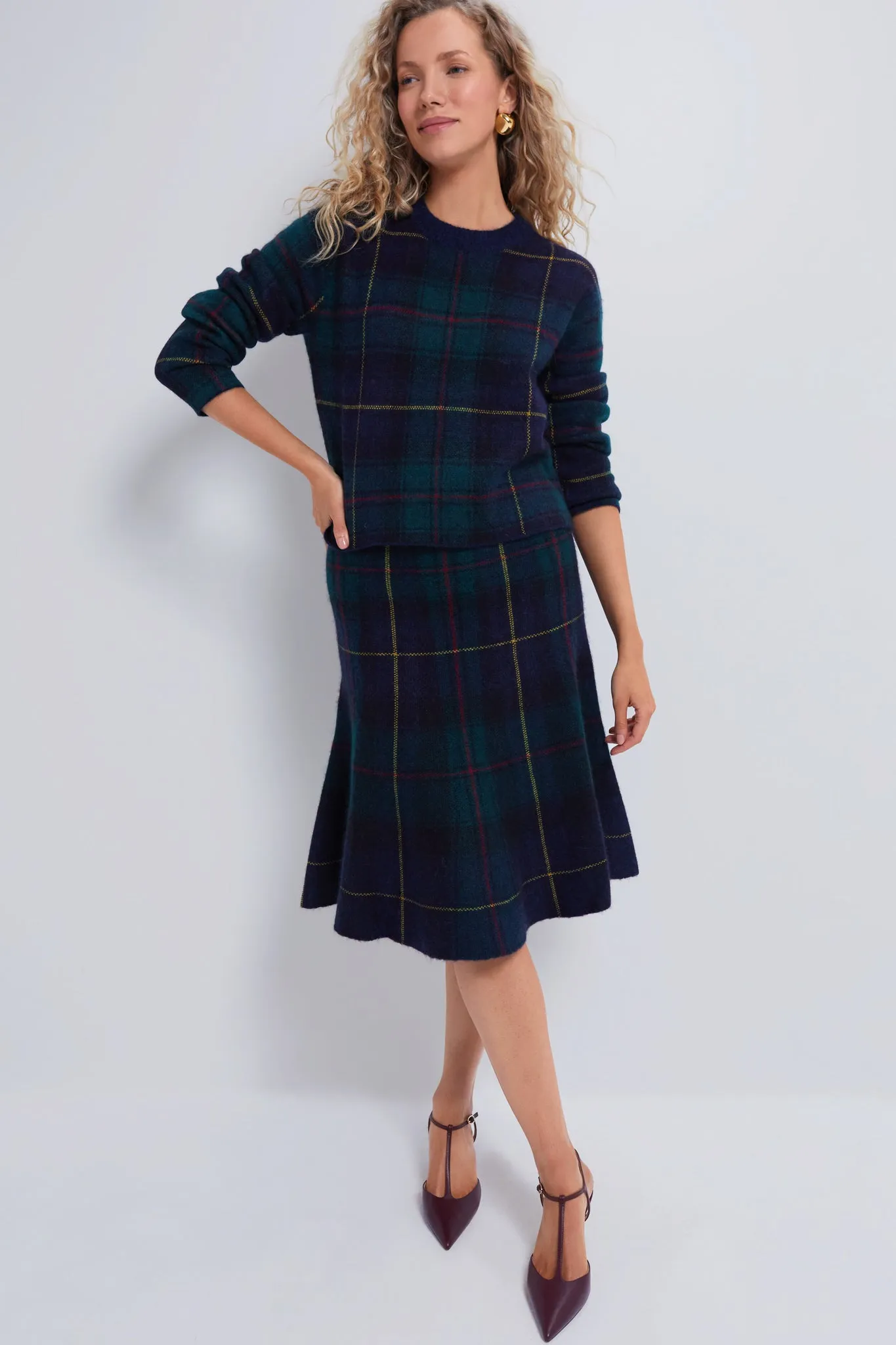 Polo Tartan Long Sleeve Pullover