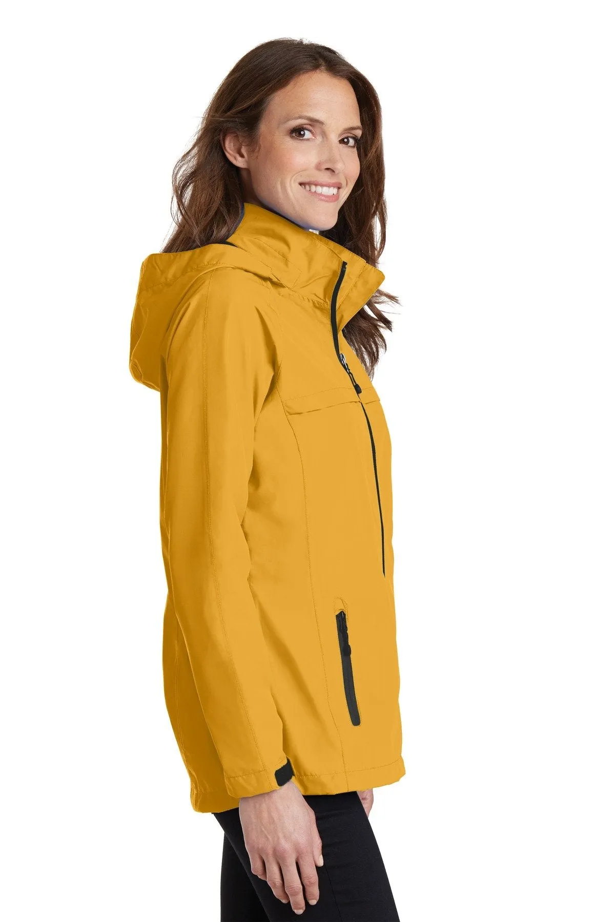 Port Authority Ladies Torrent Waterproof Jacket L333 Slicker Yellow