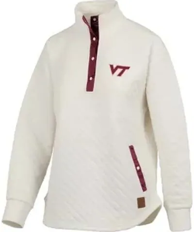 Pressbox NCAA Virginia Tech Hokies Claire Henley Pullover