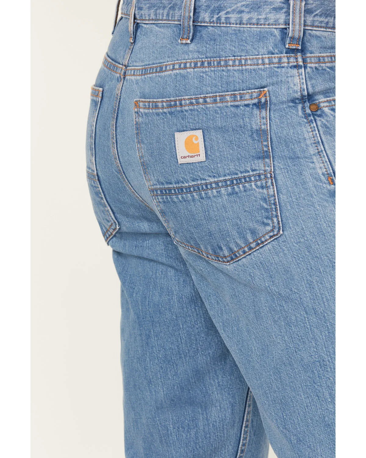 Product Name:  Carhartt Men's Relaxed Fit Light Wash Work Jeans