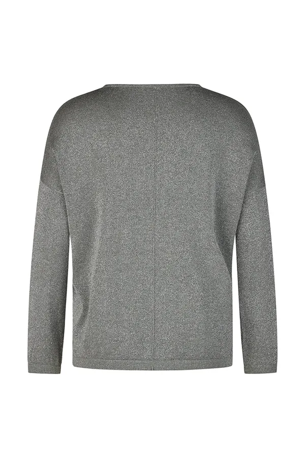 Rabe & LecomteGREY SOFT WOOL PULLOVER