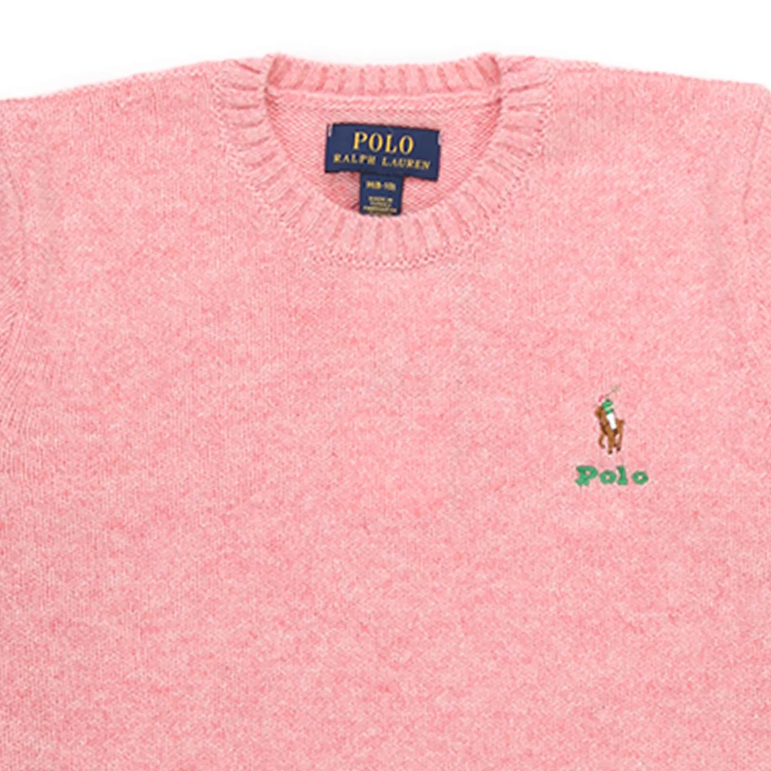 Ralph Lauren Pink Pullover For Girls And Teens