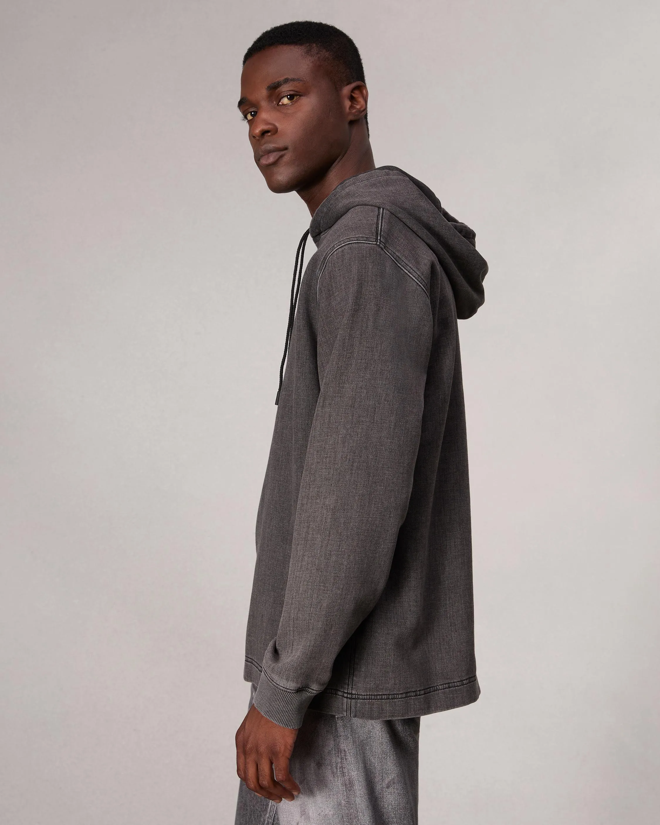 rbSTRIDE Denim Hoodie