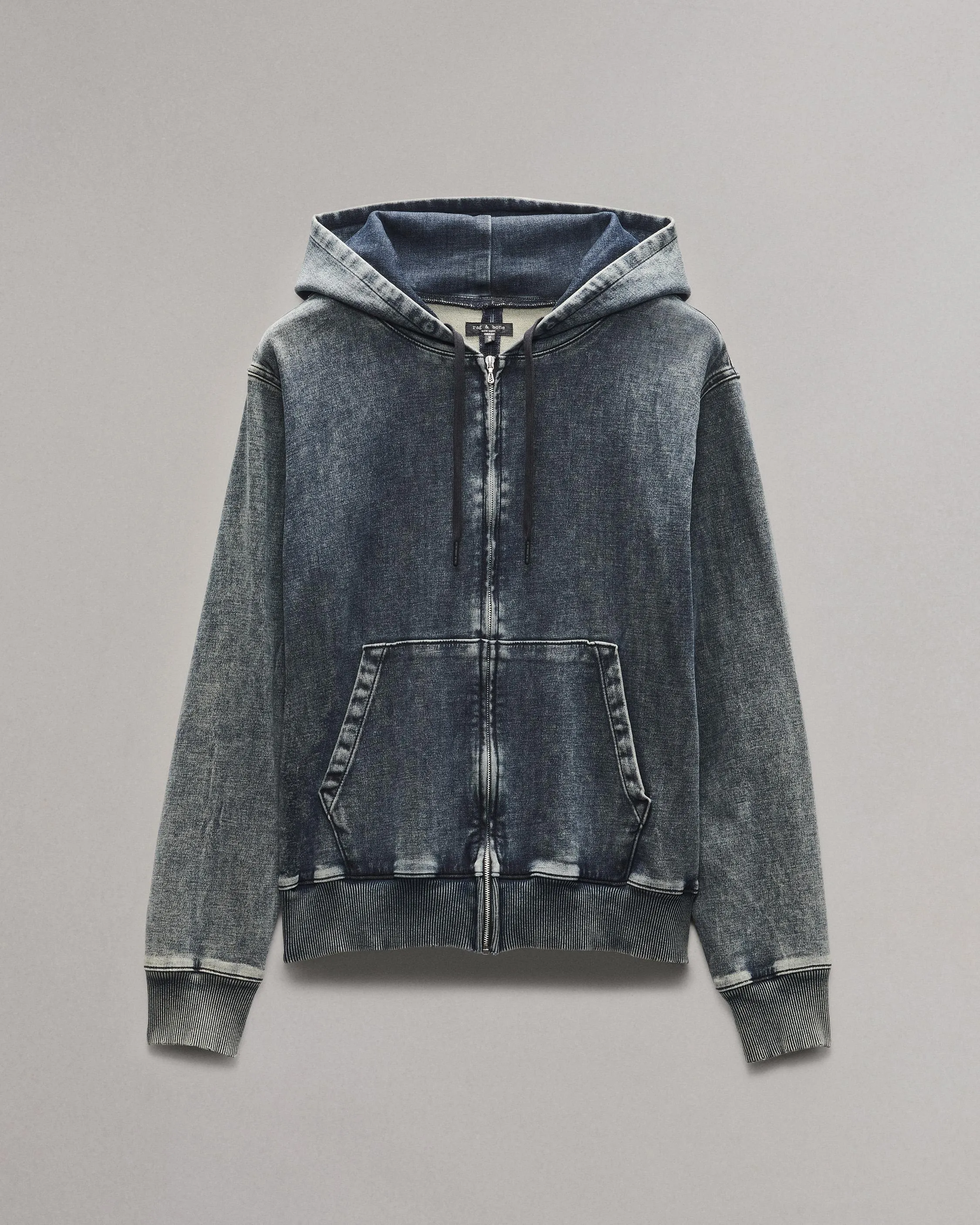 rbSTRIDE Denim Zip Hoodie