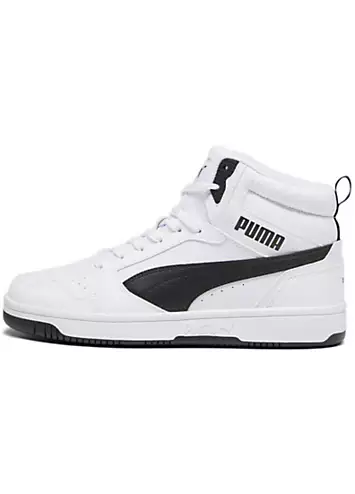 Rebound v6 Hi-Top Trainers by Puma | Look Again