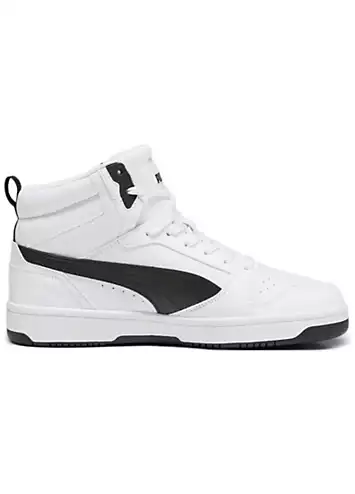 Rebound v6 Hi-Top Trainers by Puma | Look Again