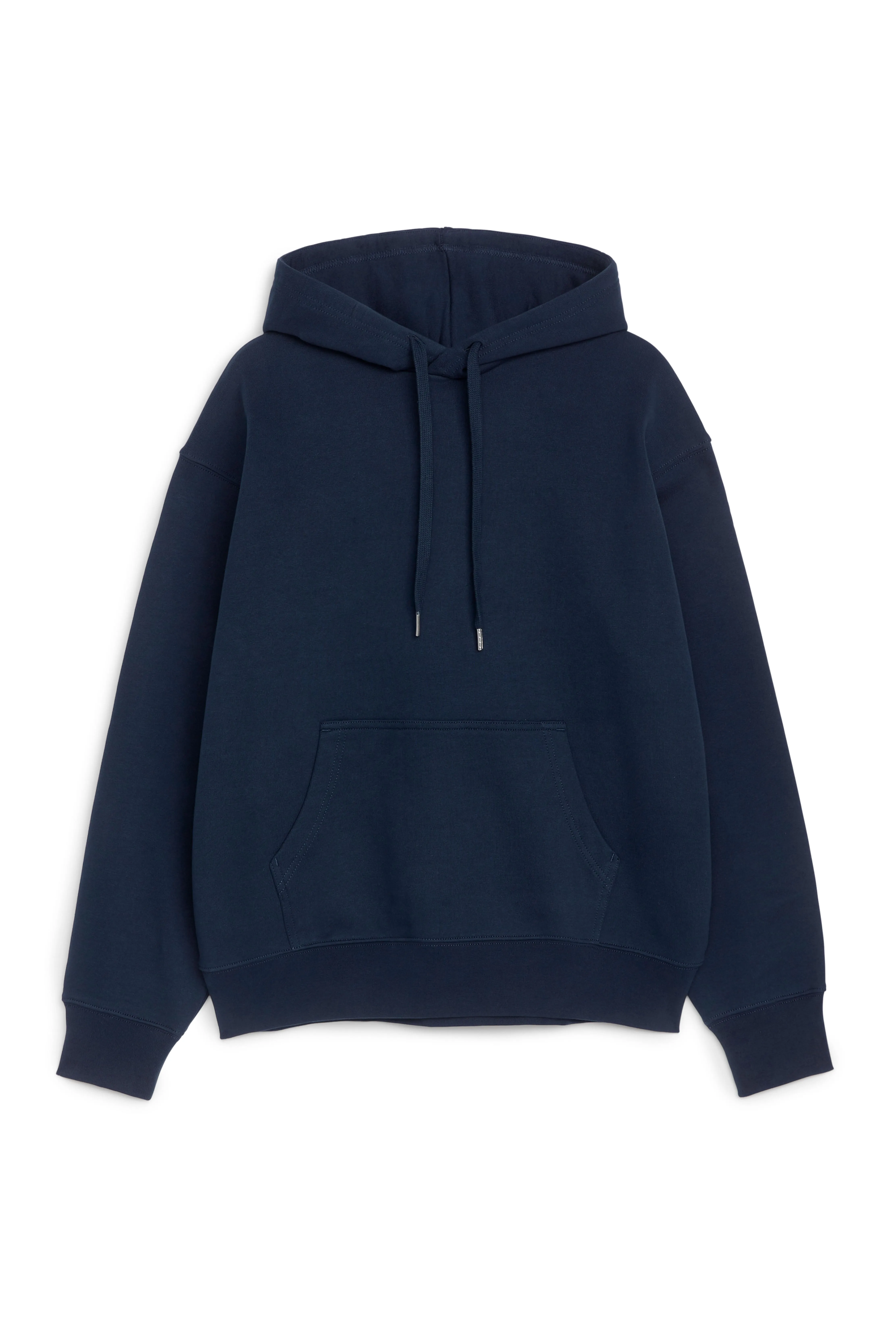 Relaxed Hoodie - Long sleeve - Regular length - Dark Blue - Men | H&M GB