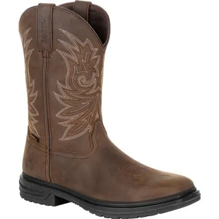 Rocky Worksmart 11" Composite Toe Waterproof Western Boot