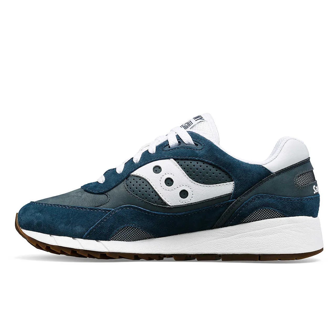 (SALE!!!) Saucony Shadow 6000 Ivy Prep Shoe - Navy/White