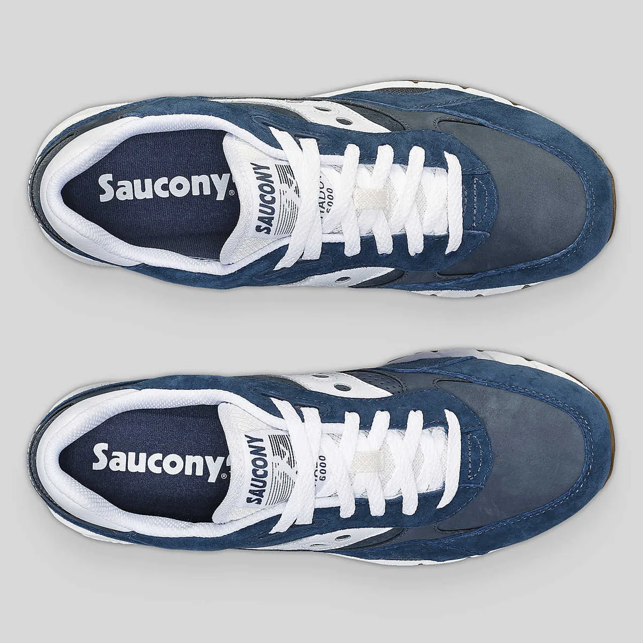 (SALE!!!) Saucony Shadow 6000 Ivy Prep Shoe - Navy/White