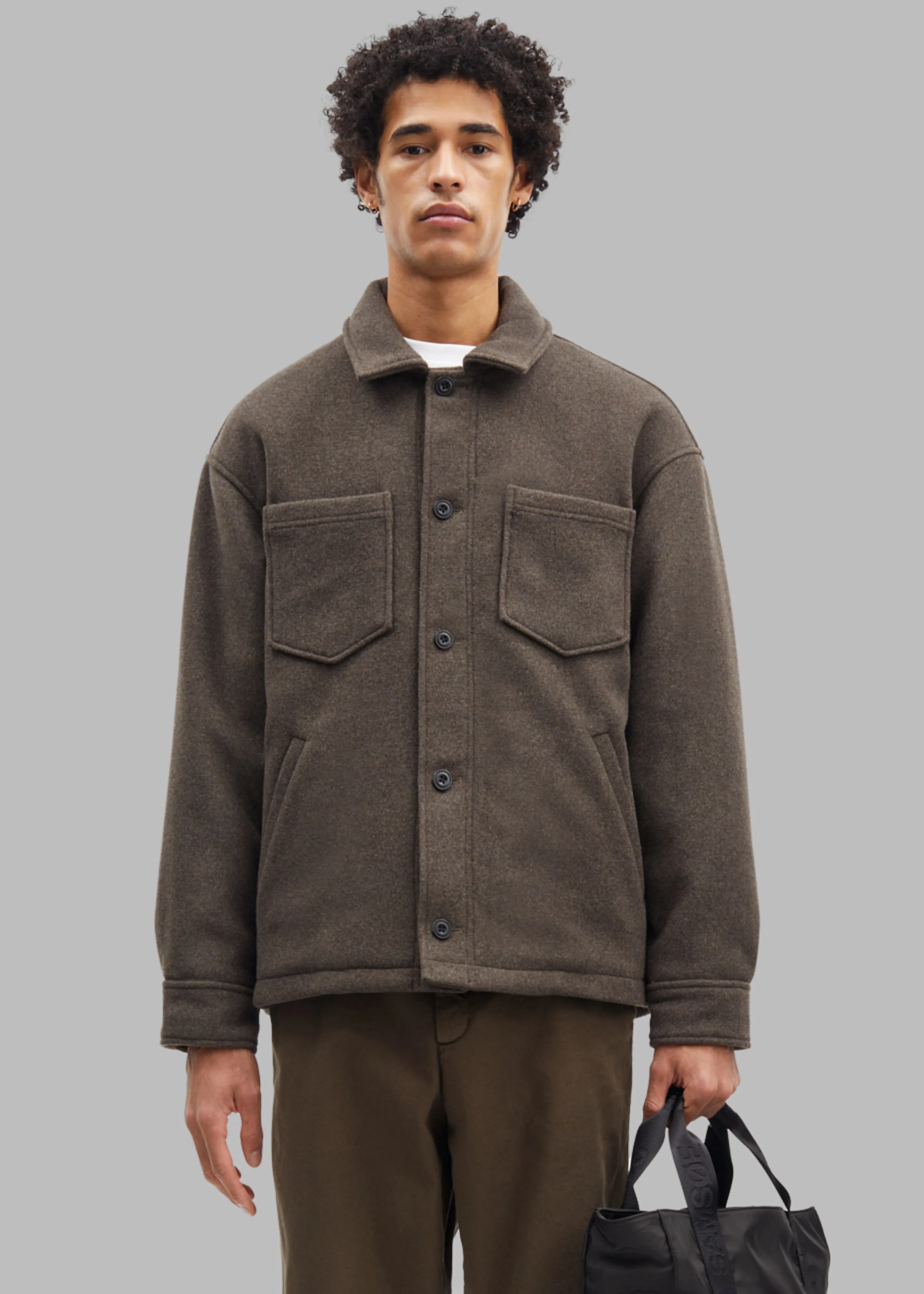 Samse Samse Pally Shirt Jacket - Crocodile