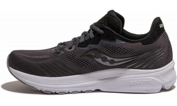 Saucony Mens Ride 14 - Charcoal/Black