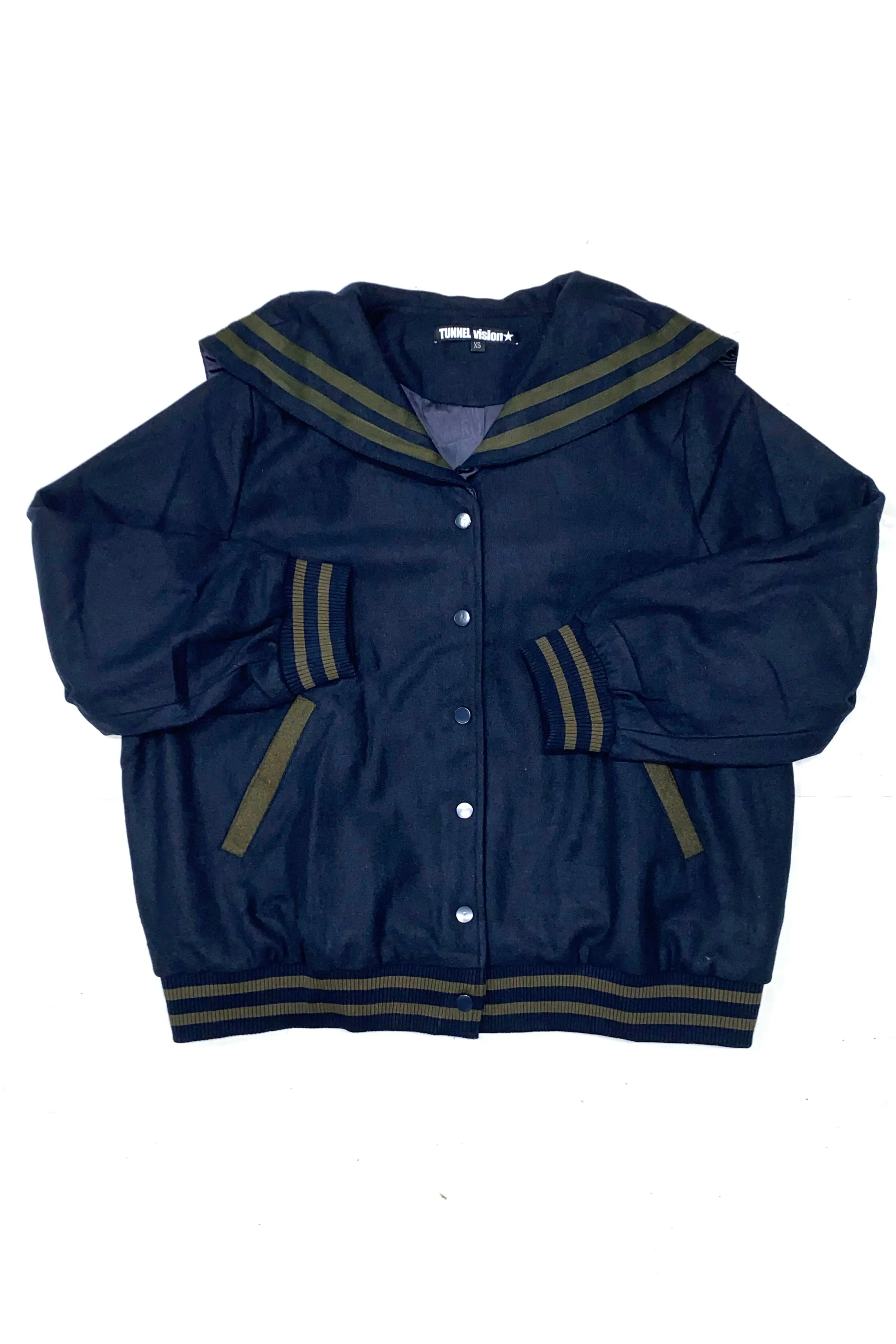 Scout Navy Sailor Varsity Jacket