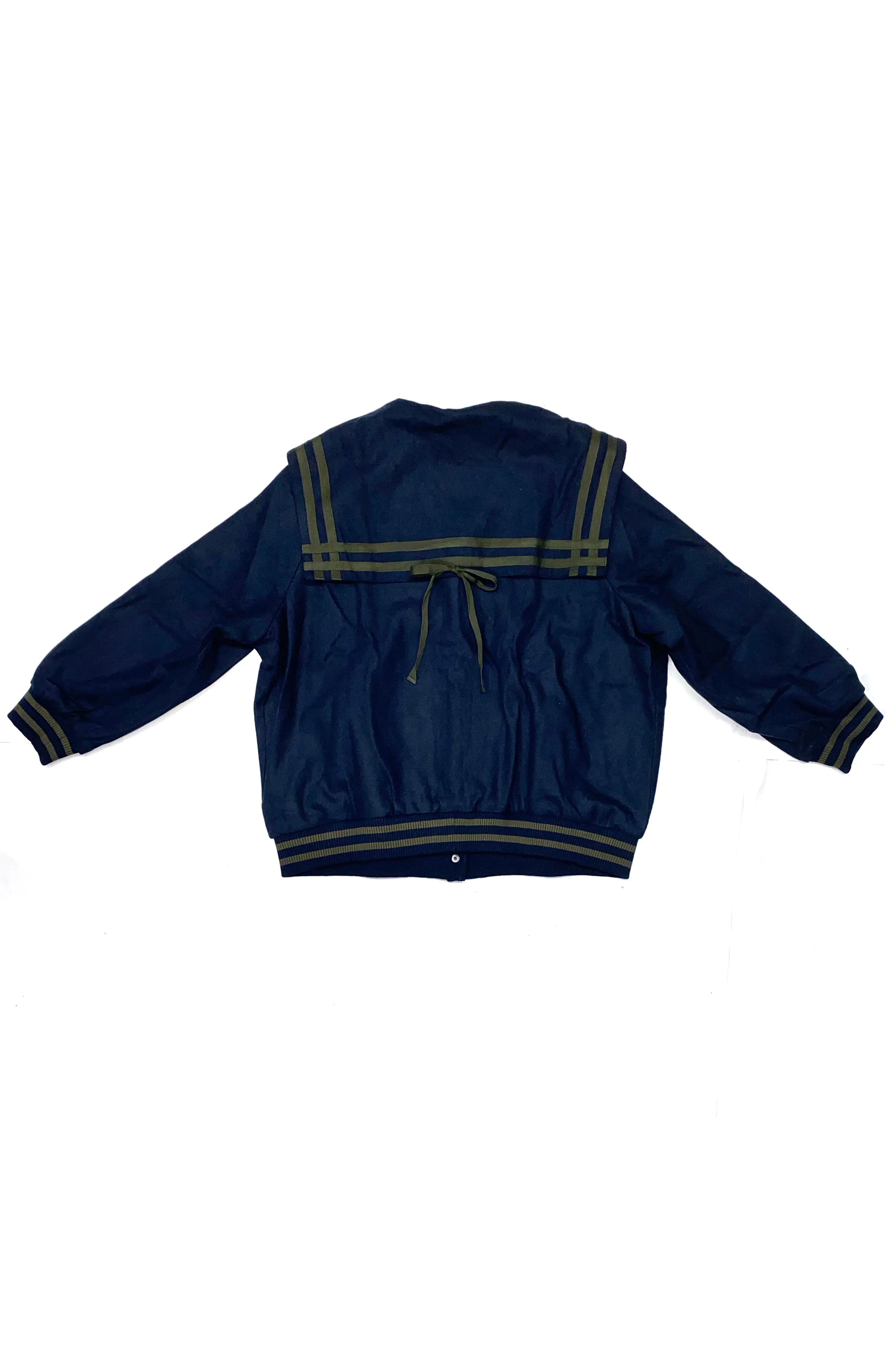 Scout Navy Sailor Varsity Jacket