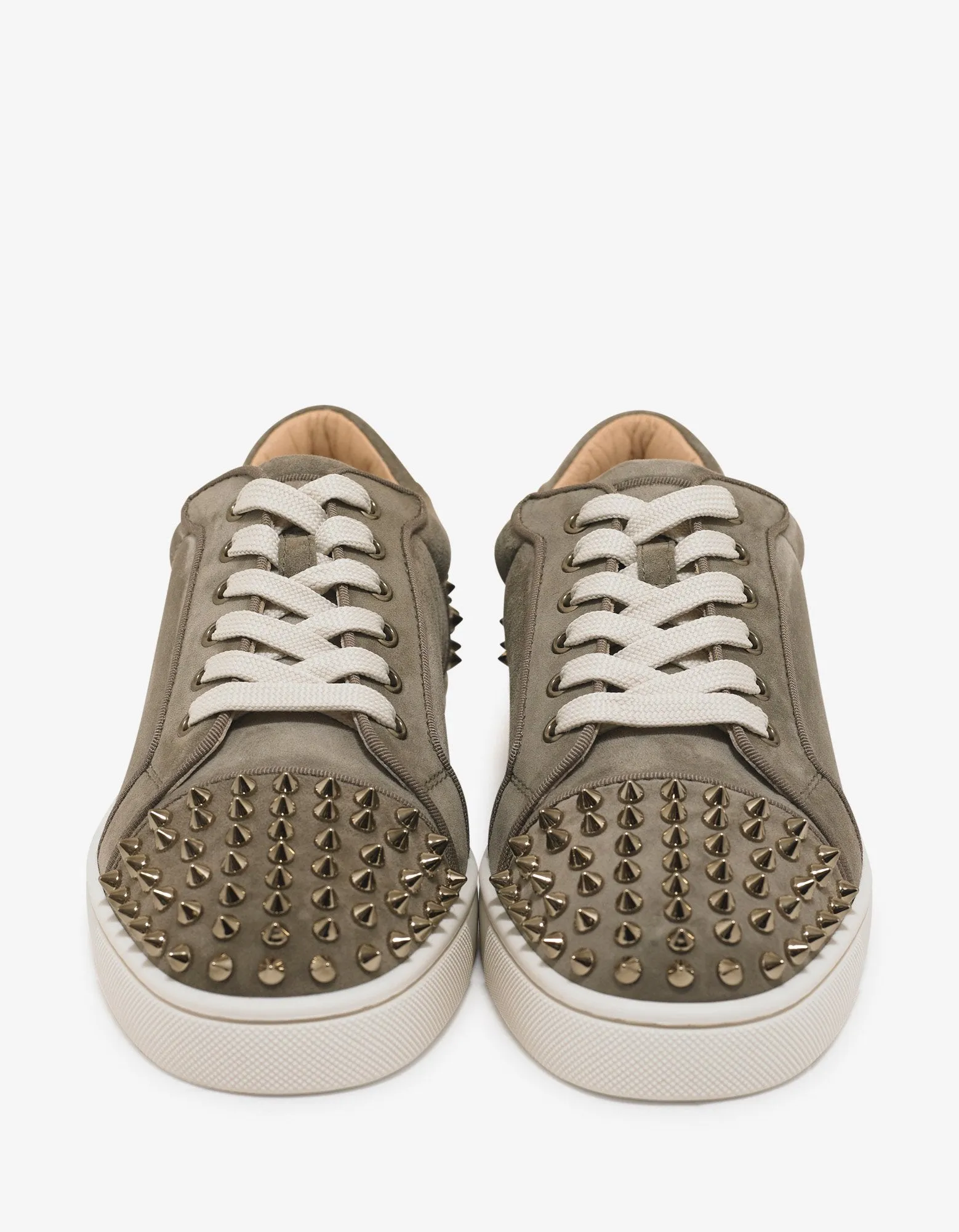 Seavaste 2 Orlato Khaki Suede Leather Trainers