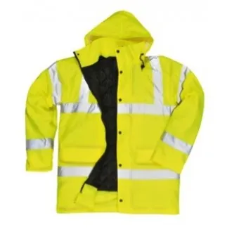 Sewell Traffic Hi-Viz Yellow Jacket With Rear Heat Seal Logo