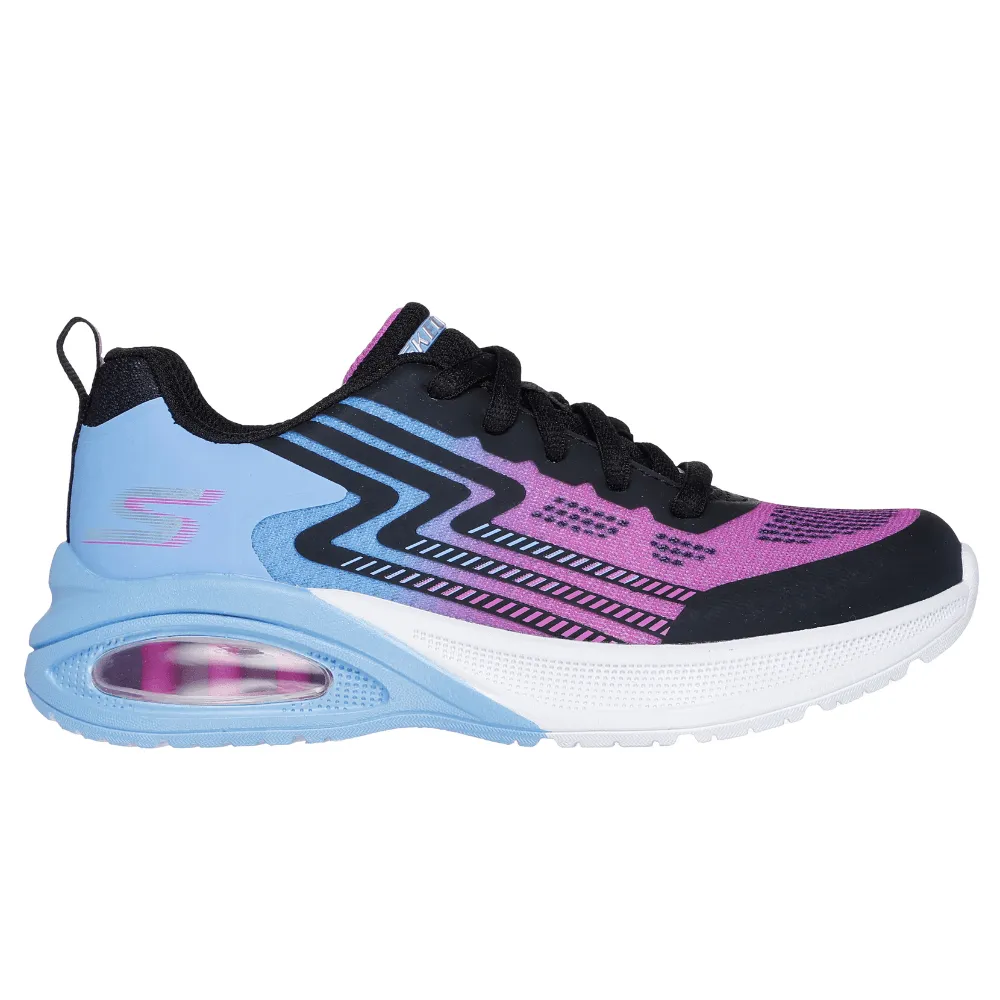 Skechers Microspec Max Advance Trainers in Periwinkle Pink