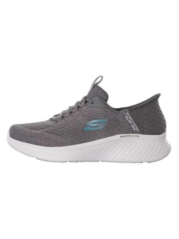 Skechers Slip-ins Skech-Lite Pro Trainers - Charcoal/Blue