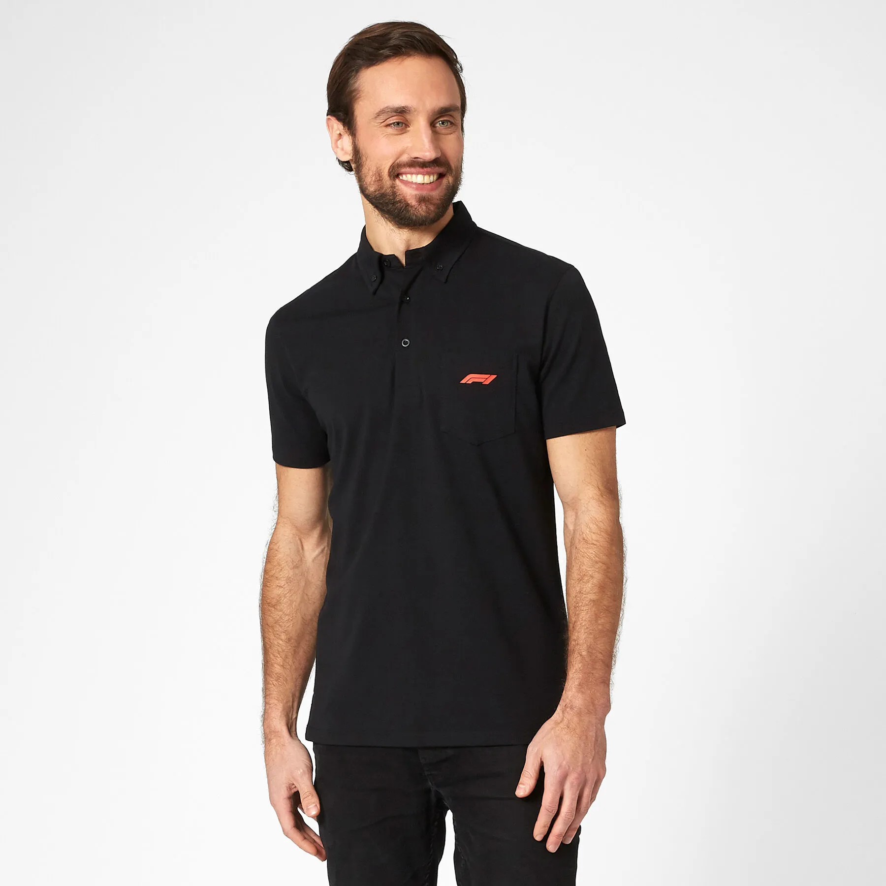 Small Logo Jersey Polo Shirt