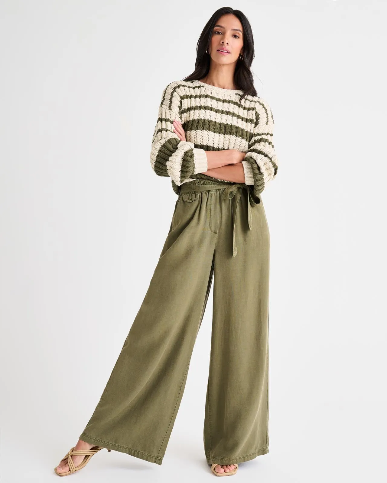 Splendid x Rachelove Wide-Leg Pants