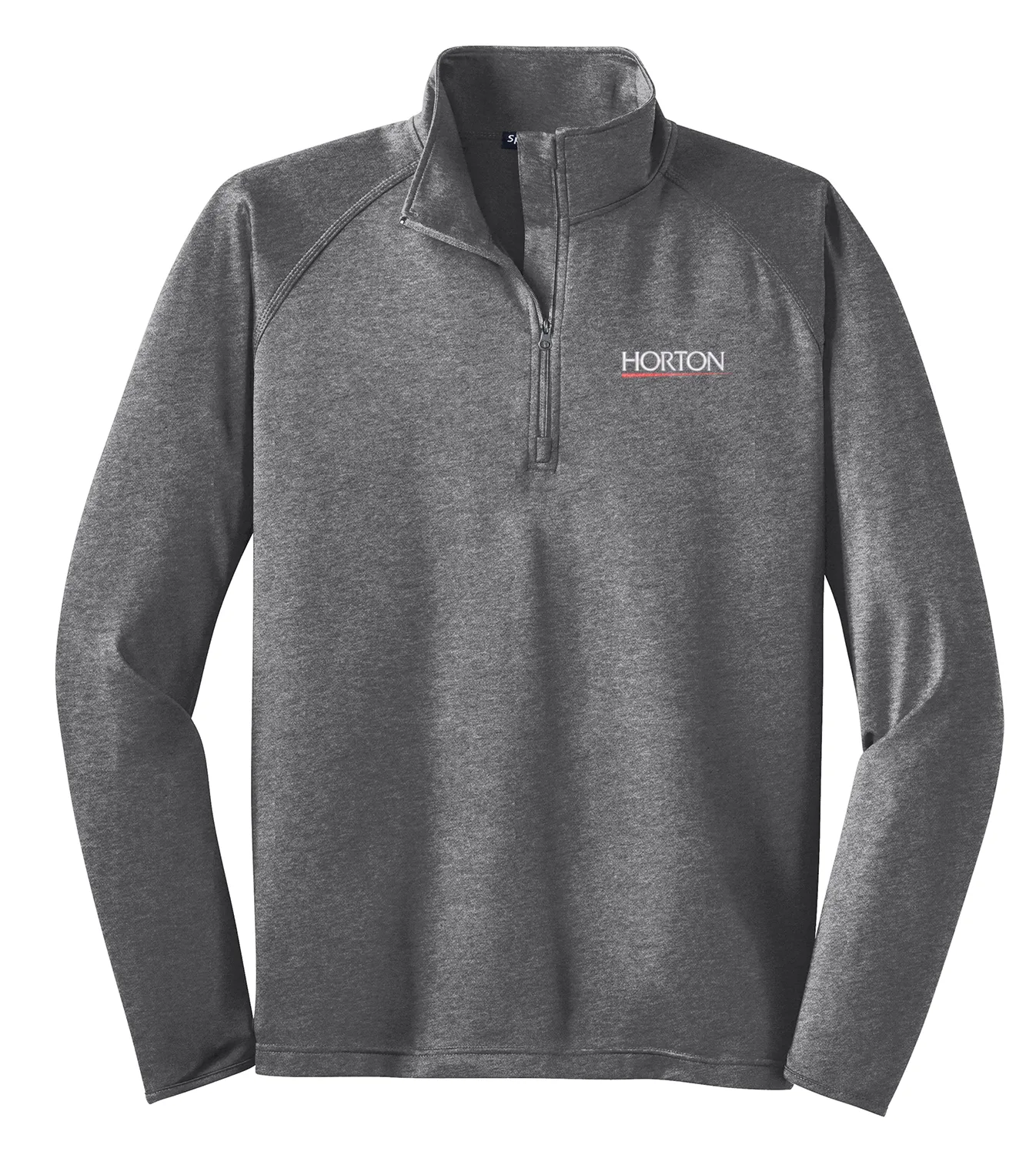 Sport-Tek Sport-Wick Stretch 1/2-Zip Pullover ST850 Charcoal Grey Heather [Horton Group]