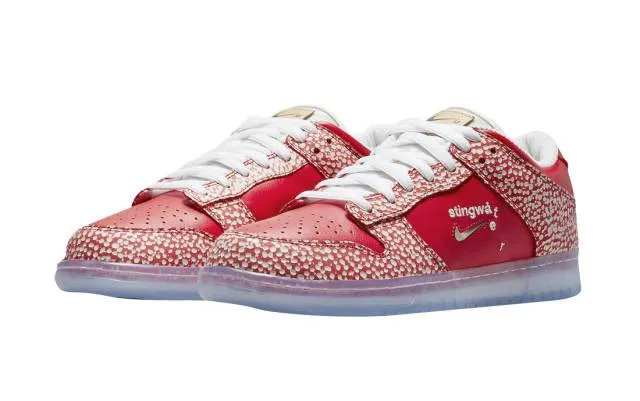 Stingwater x nike sb dunk low magic mushroom