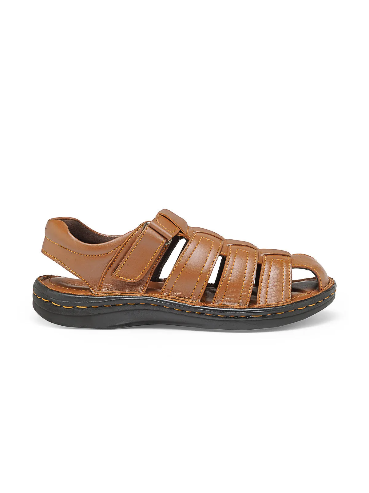 Teakwood Men's Real Leather Sandals