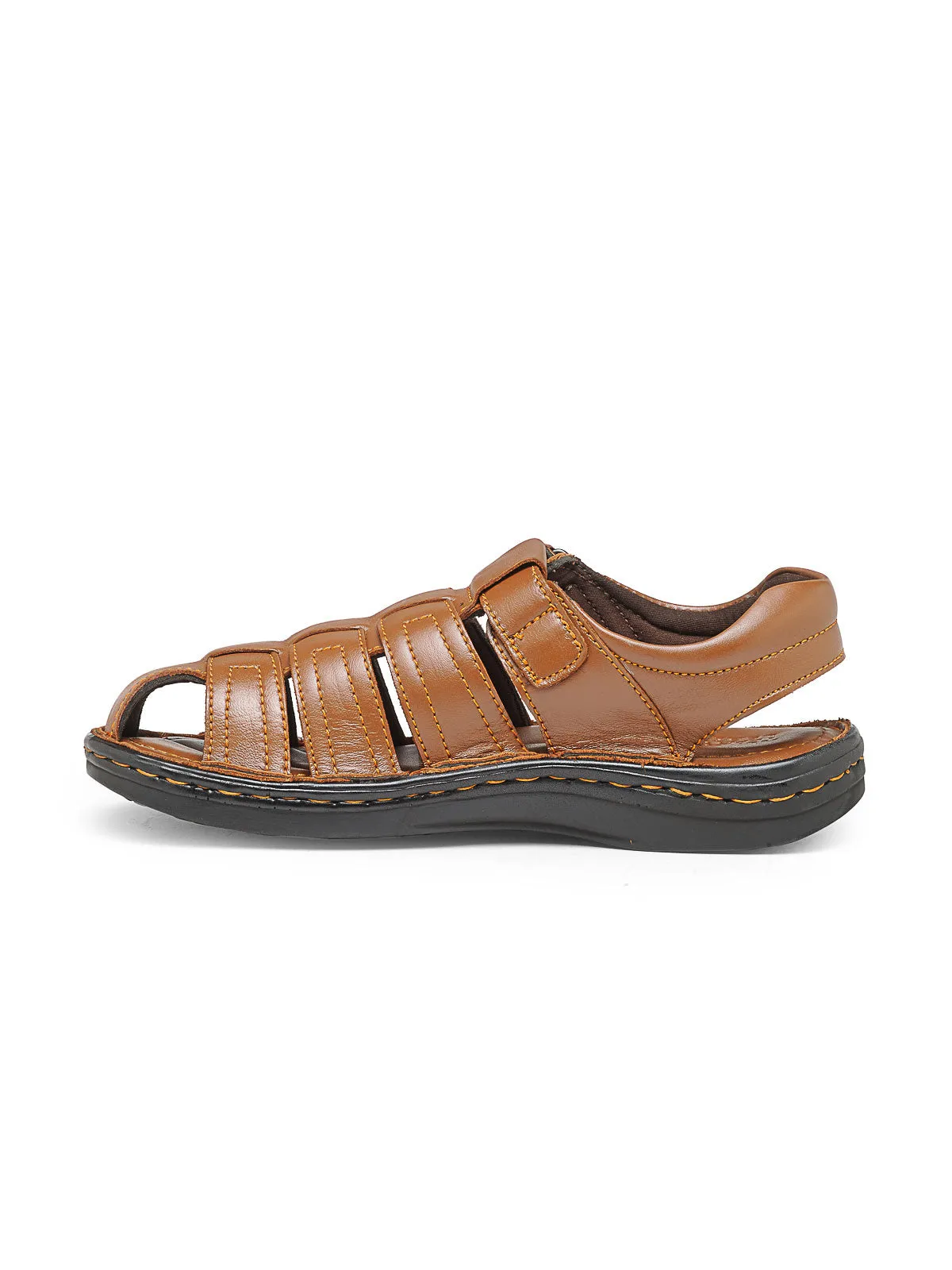 Teakwood Men's Real Leather Sandals