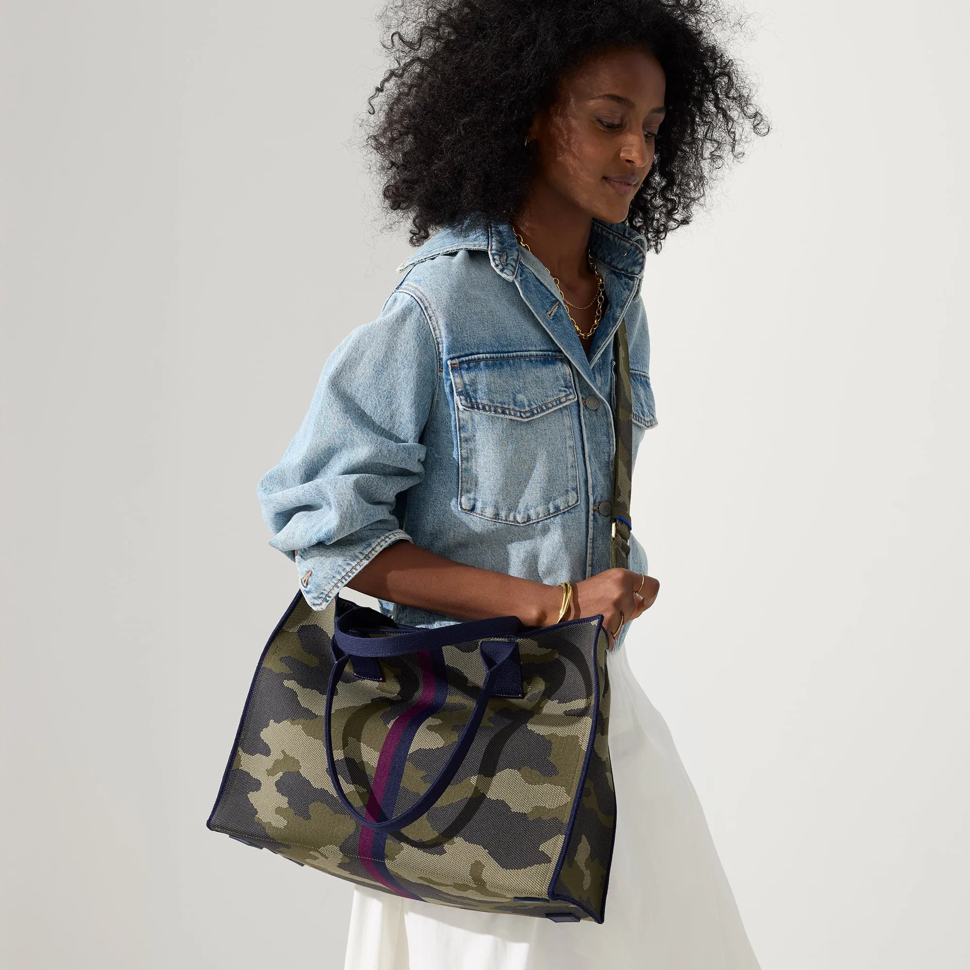 The Classic Tote in Spruce Camo