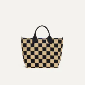 The Lightweight Petite Tote in Checker Classic