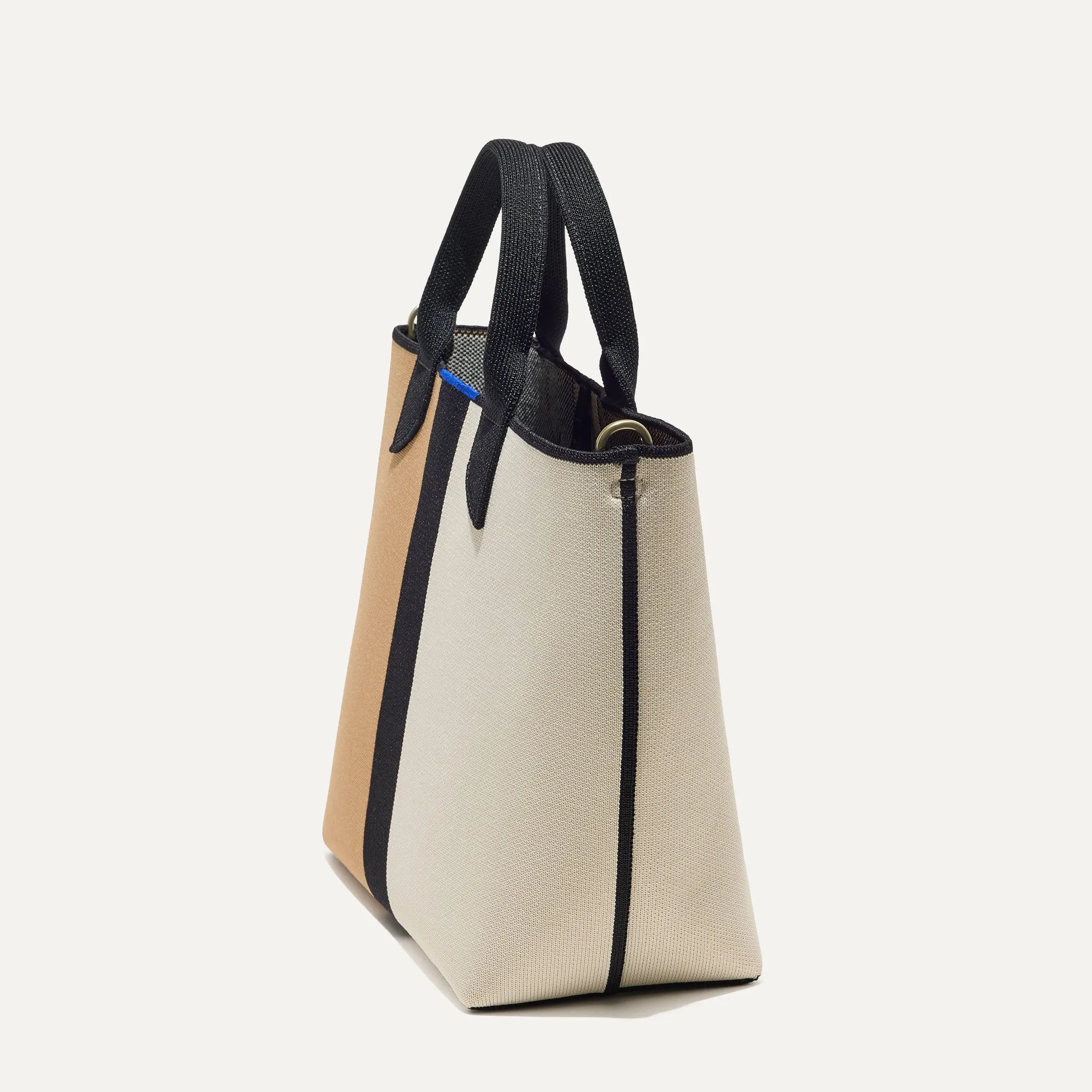 The Lightweight Petite Tote in Piano Stripe