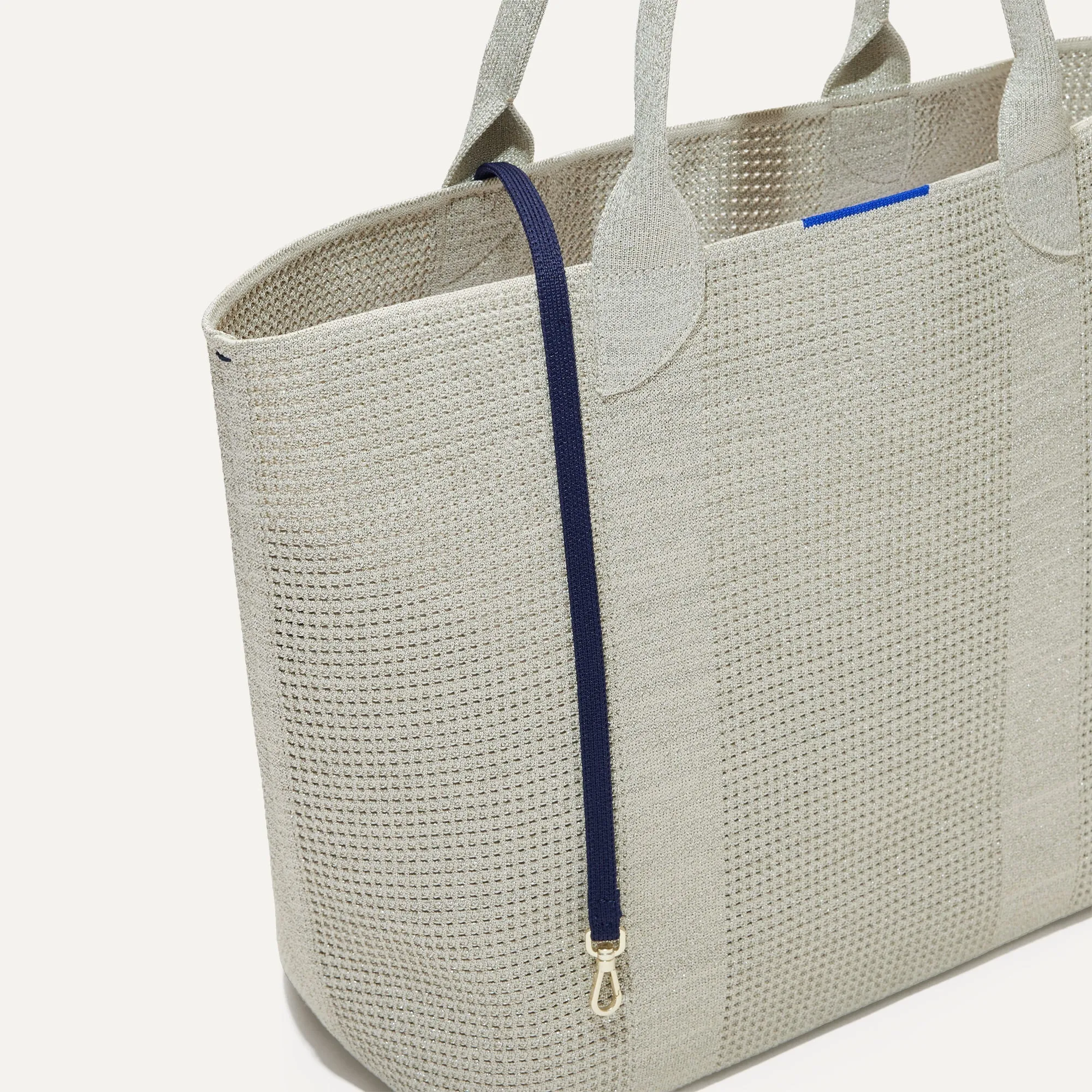 The Lightweight Tote in Diamond Metallic