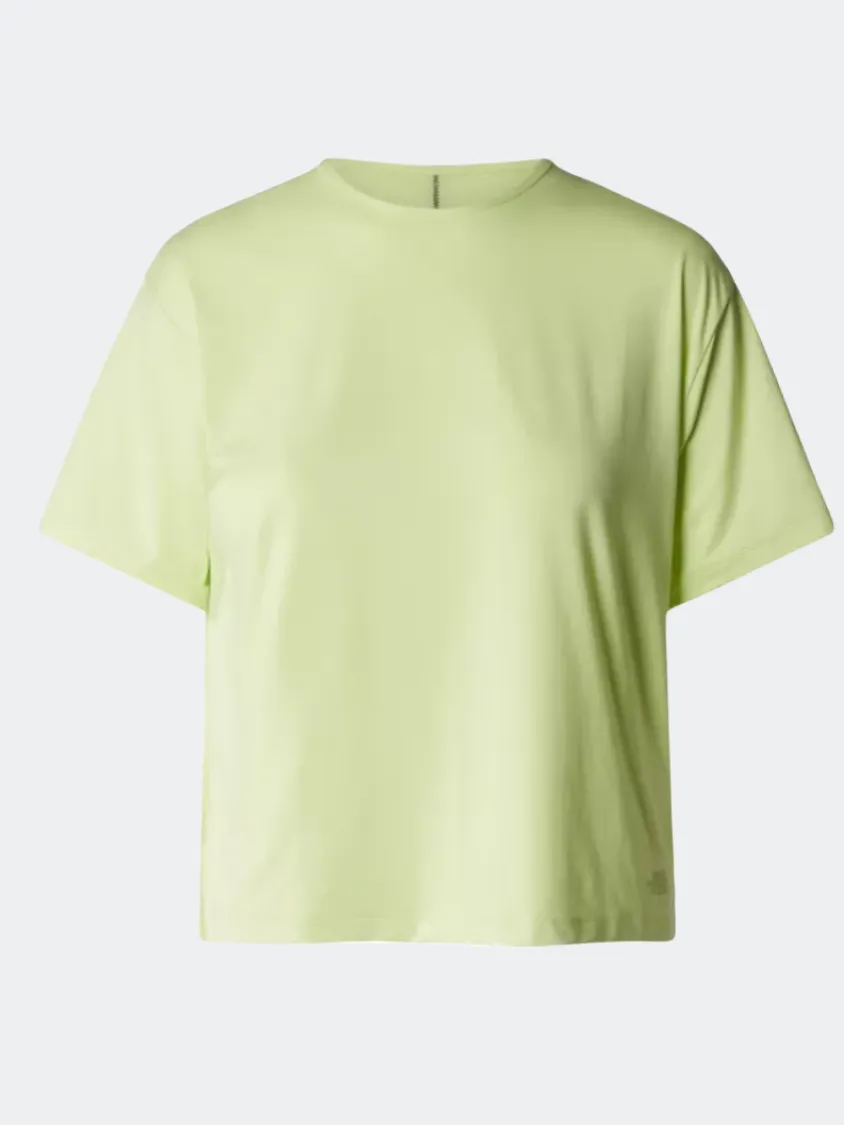 The North Face Dune Sky Women Hiking T-Shirt Astro Lime