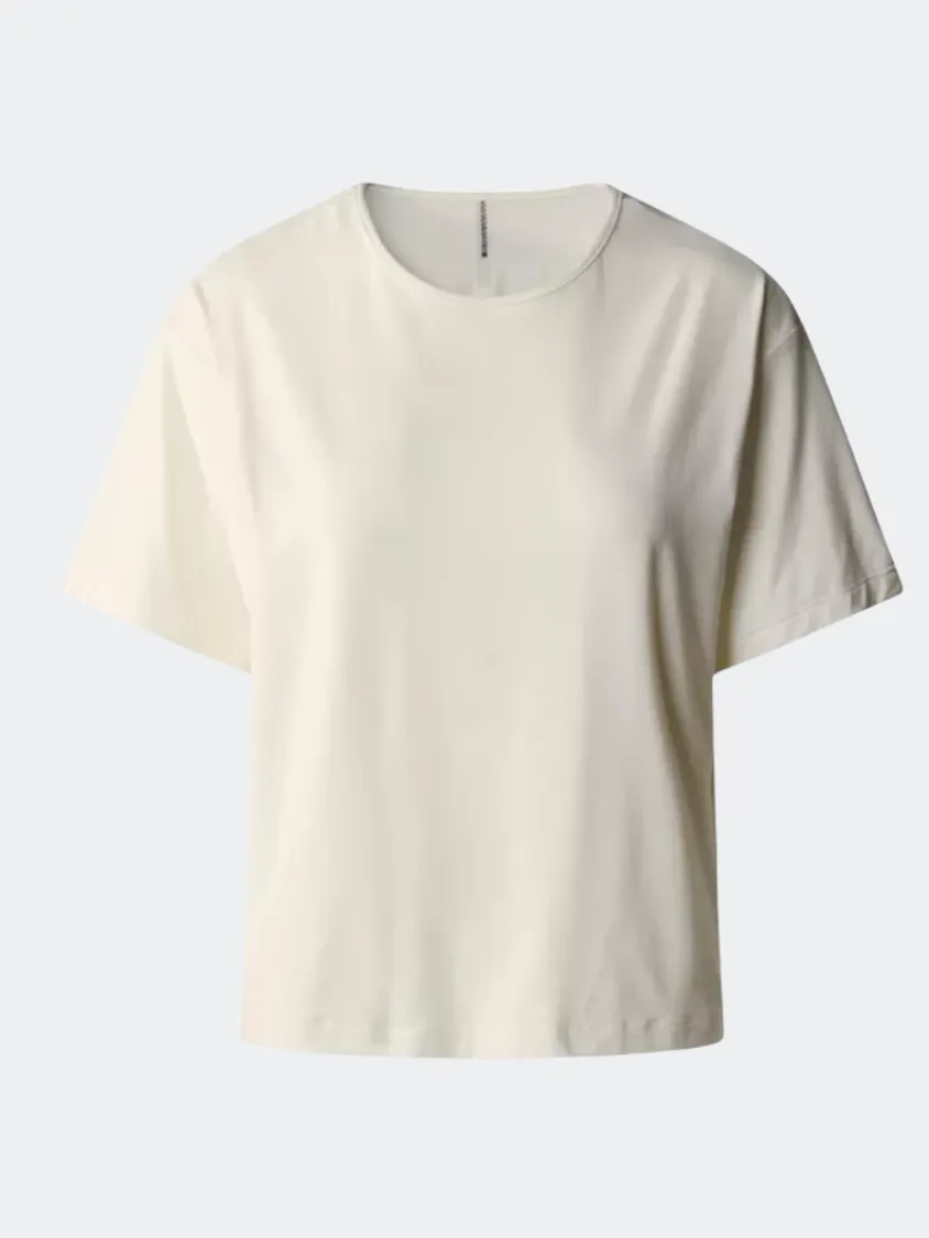 The North Face Dune Sky Women Hiking T-Shirt White Dune