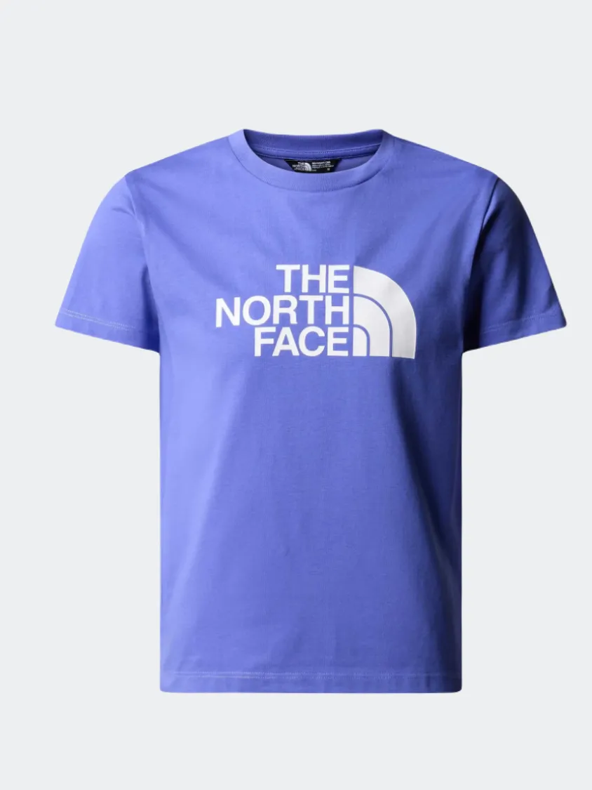 The North Face Easy Boys Lifestyle T-Shirt Dopamine Blue