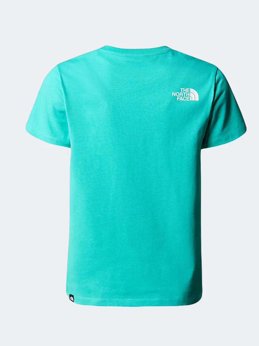 The North Face Easy Boys Lifestyle T-Shirt Geyser Aqua