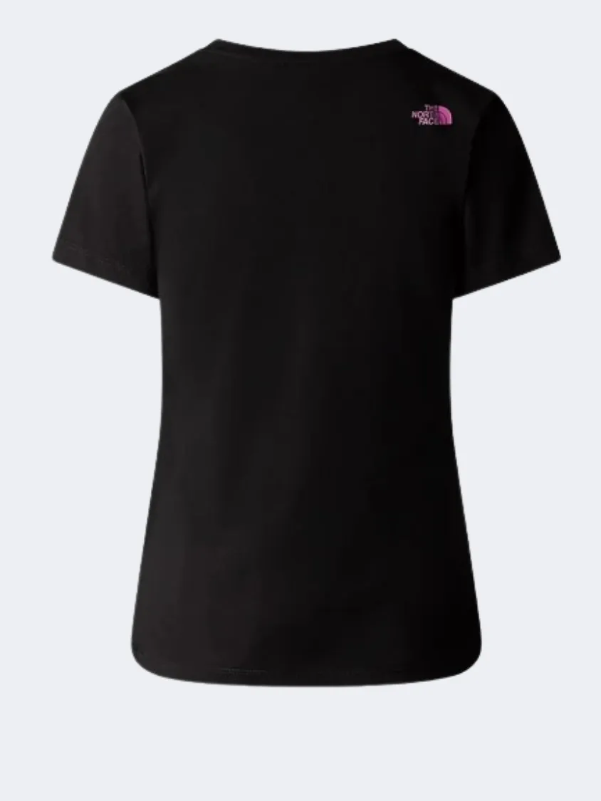 The North Face Easy Women Lifestyle T-Shirt Black/Violet Crocus