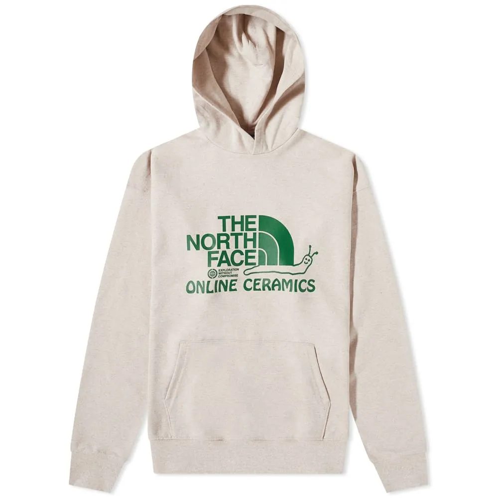 The North Face Graphic Popover HoodieWhite Regrind