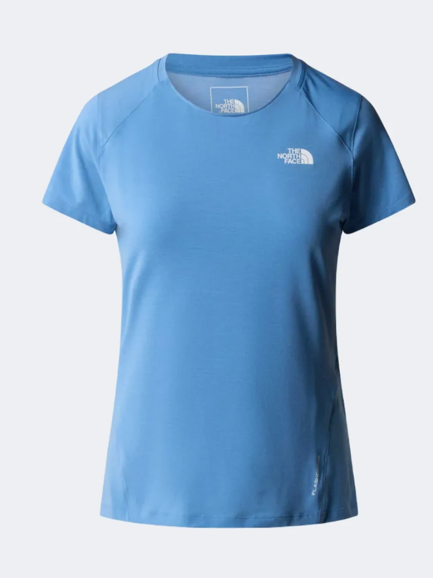 The North Face Lightning Alpine Women Hiking T-Shirt Indigo Stone