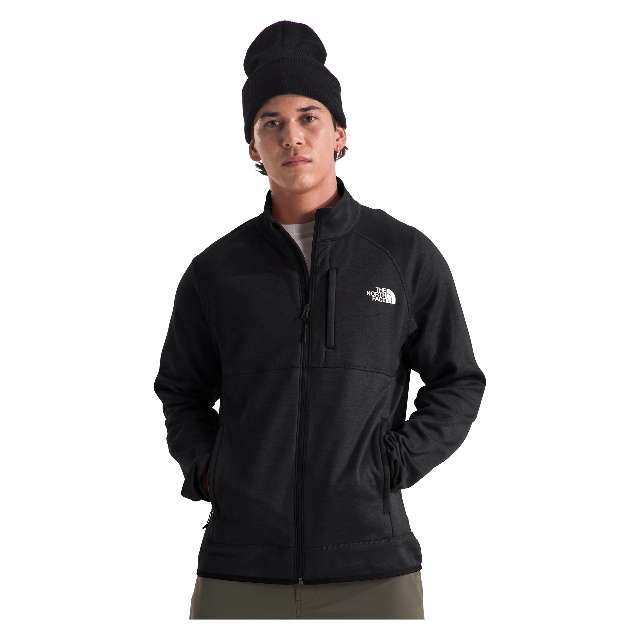 The North Face Men's Canyonlands Full Zip in TNF Black