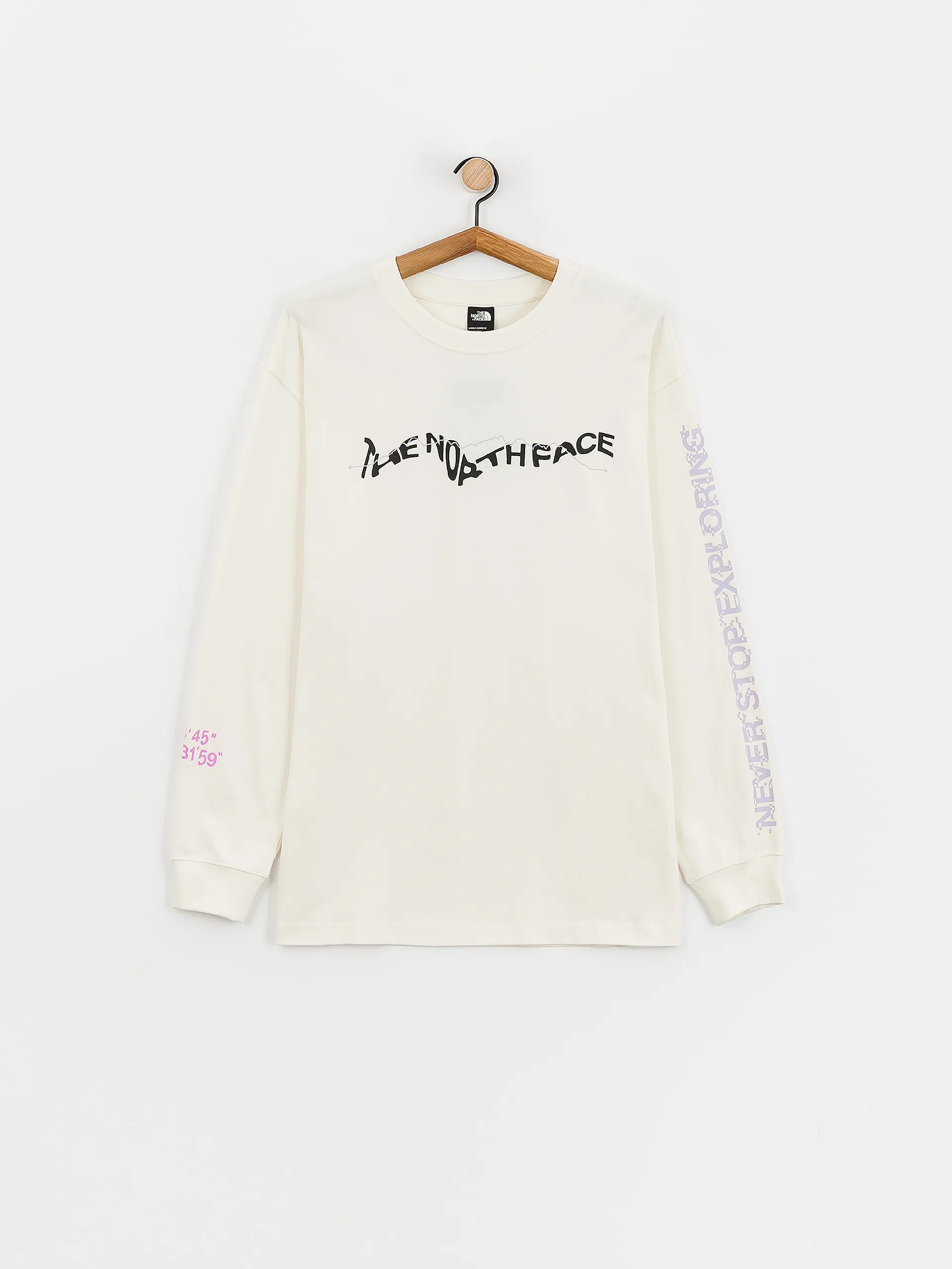 The North Face Nse Graphic Longsleeve (white dune)