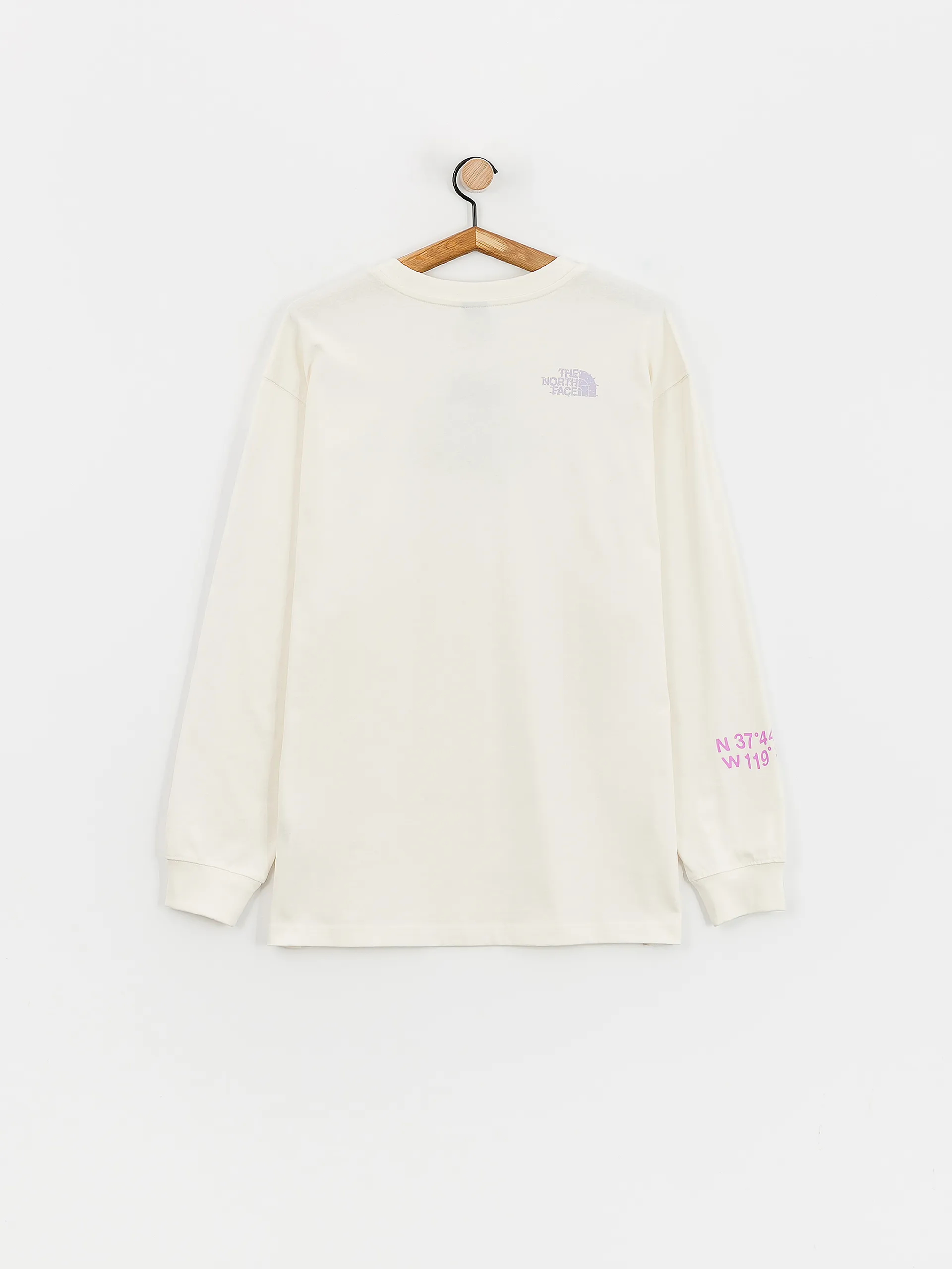 The North Face Nse Graphic Longsleeve (white dune)